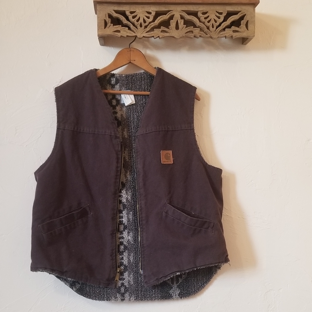 Maroon Carhartt Vest